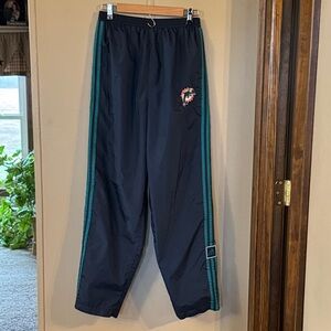 adidas Miami Dolphin’s Navy And Teal Track Pants